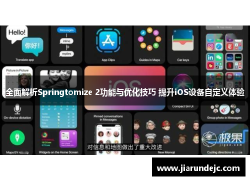 全面解析Springtomize 2功能与优化技巧 提升iOS设备自定义体验